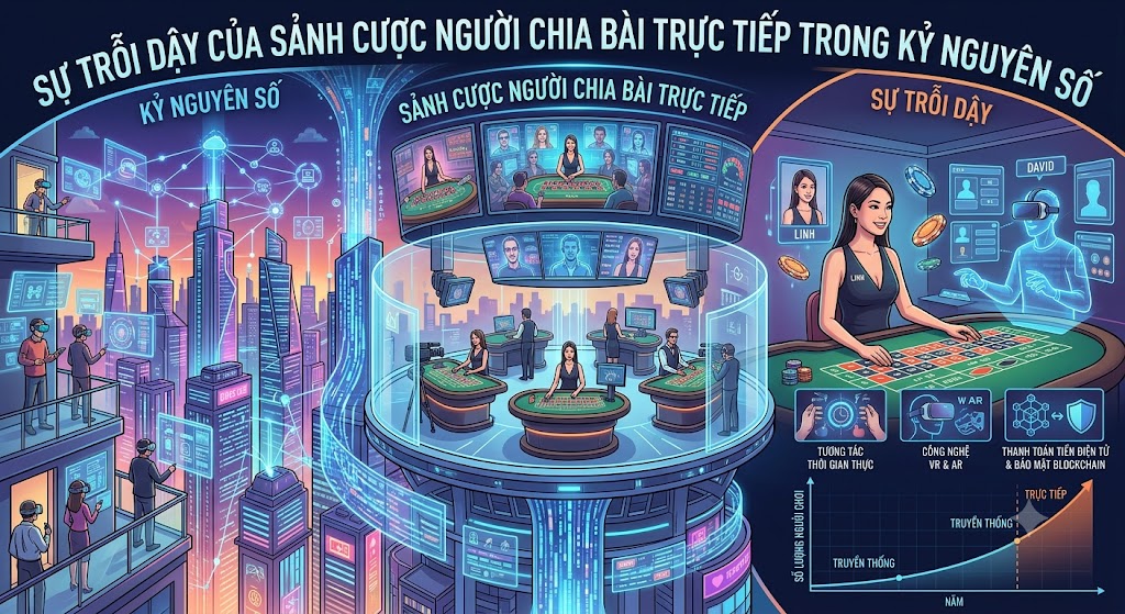 người chia bài trực tiếp